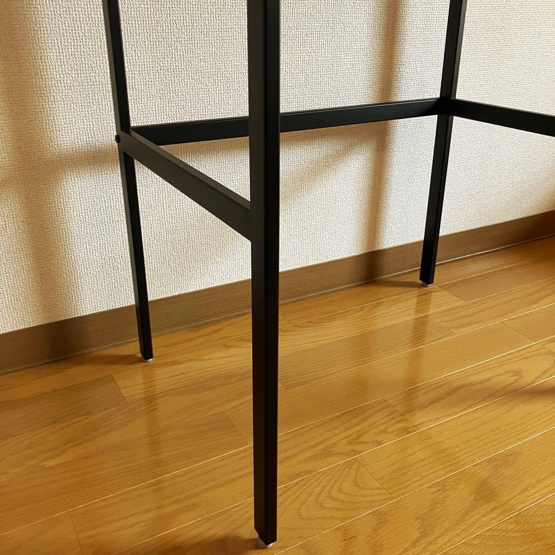 【tower】 山崎実業 ゴミ箱上ラック 電子レンジラック ブラック 送料込み