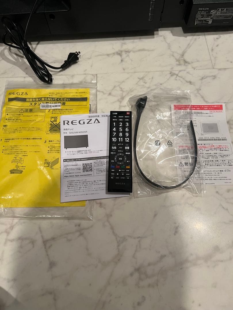 K 【動作確認済】REGZA 40インチ 液晶テレビ 40S25R 2024年製