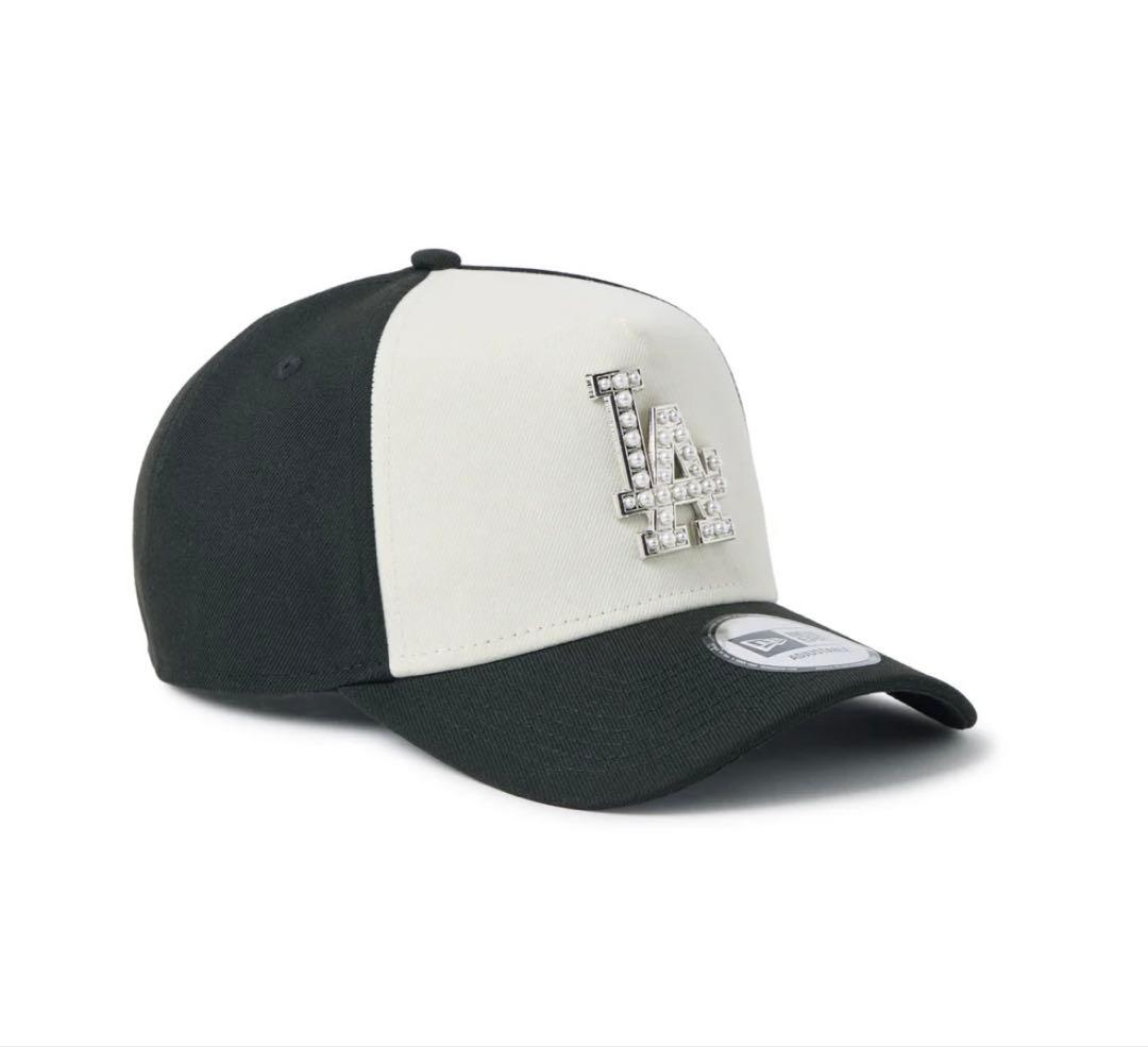 NEW ERA 9FORTY A-Frame MLB パール バッジ LA