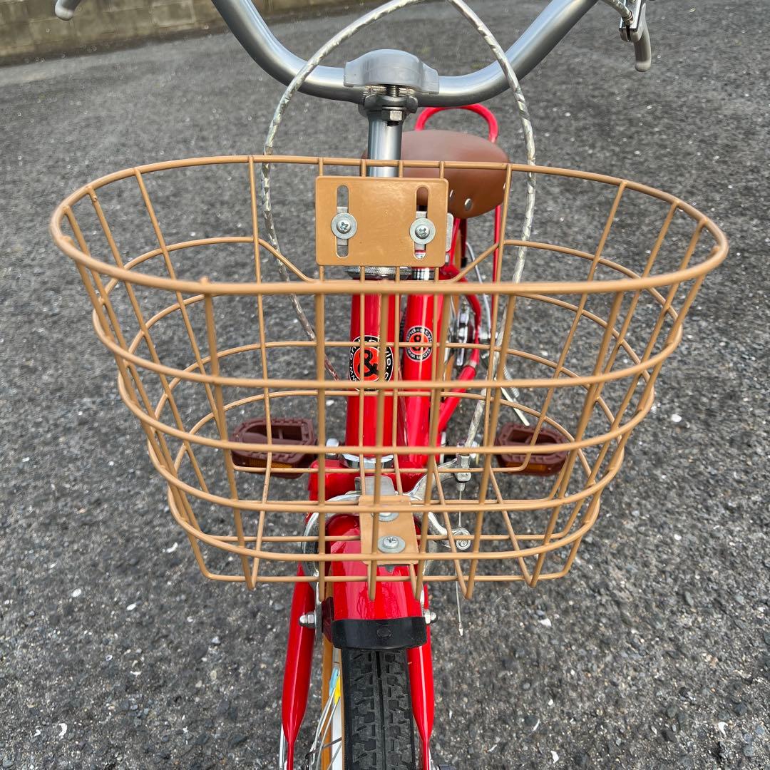自転車子供用(幼児用) 赤 14インチ 【発送】