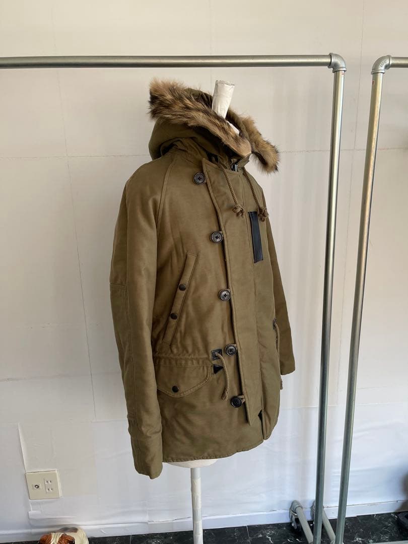 CALEE キャリー HEAVY BACK SATIN N-3B JACKET