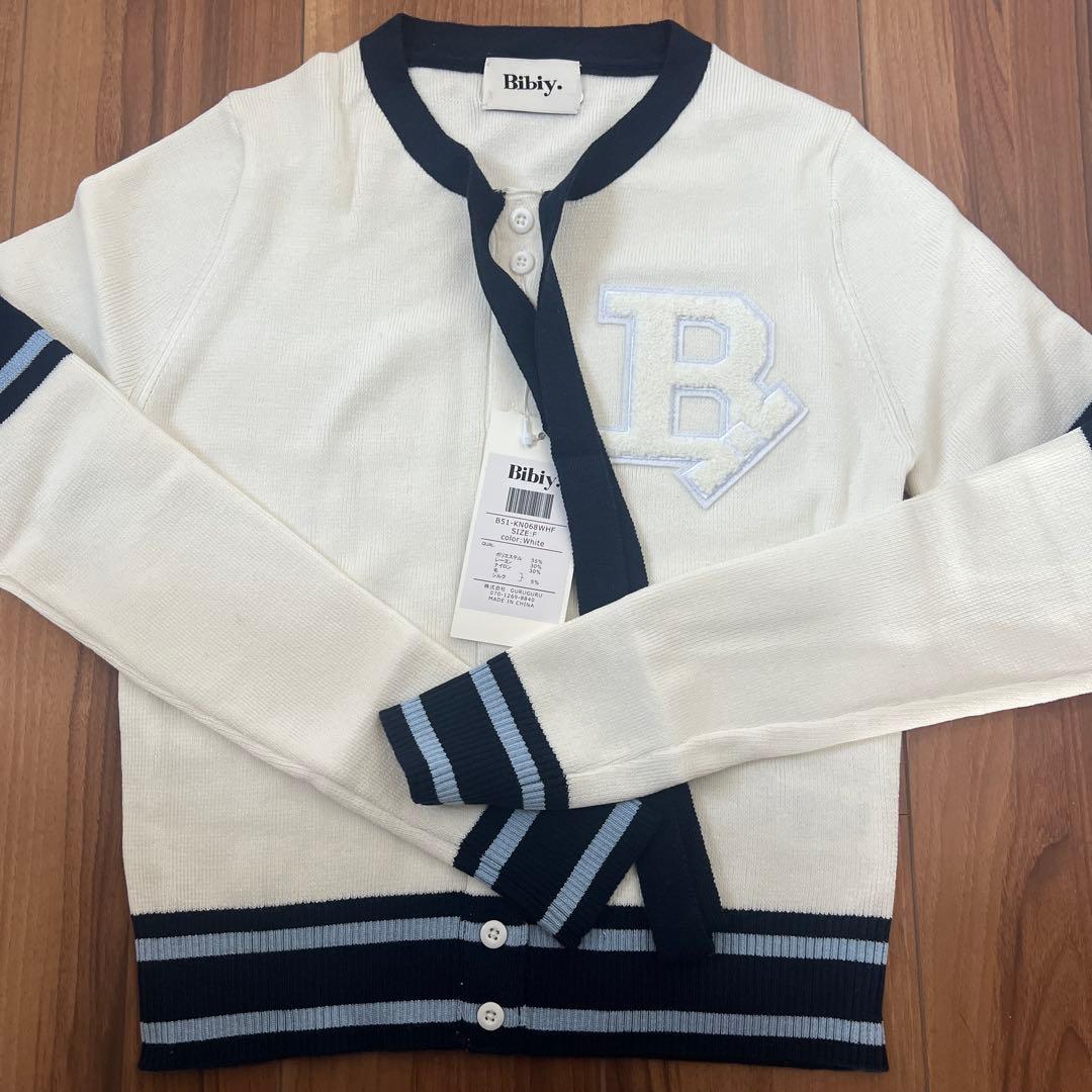 bibiy B. CLUB TIE CARDIGAN 新品未使用