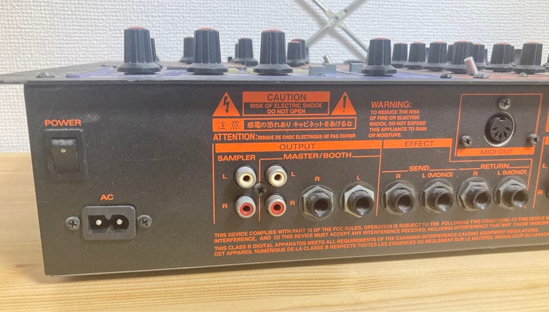 ☆超超激レア ROLAND DJ2000 ミキサー 名機 ジャンク品 ローランド