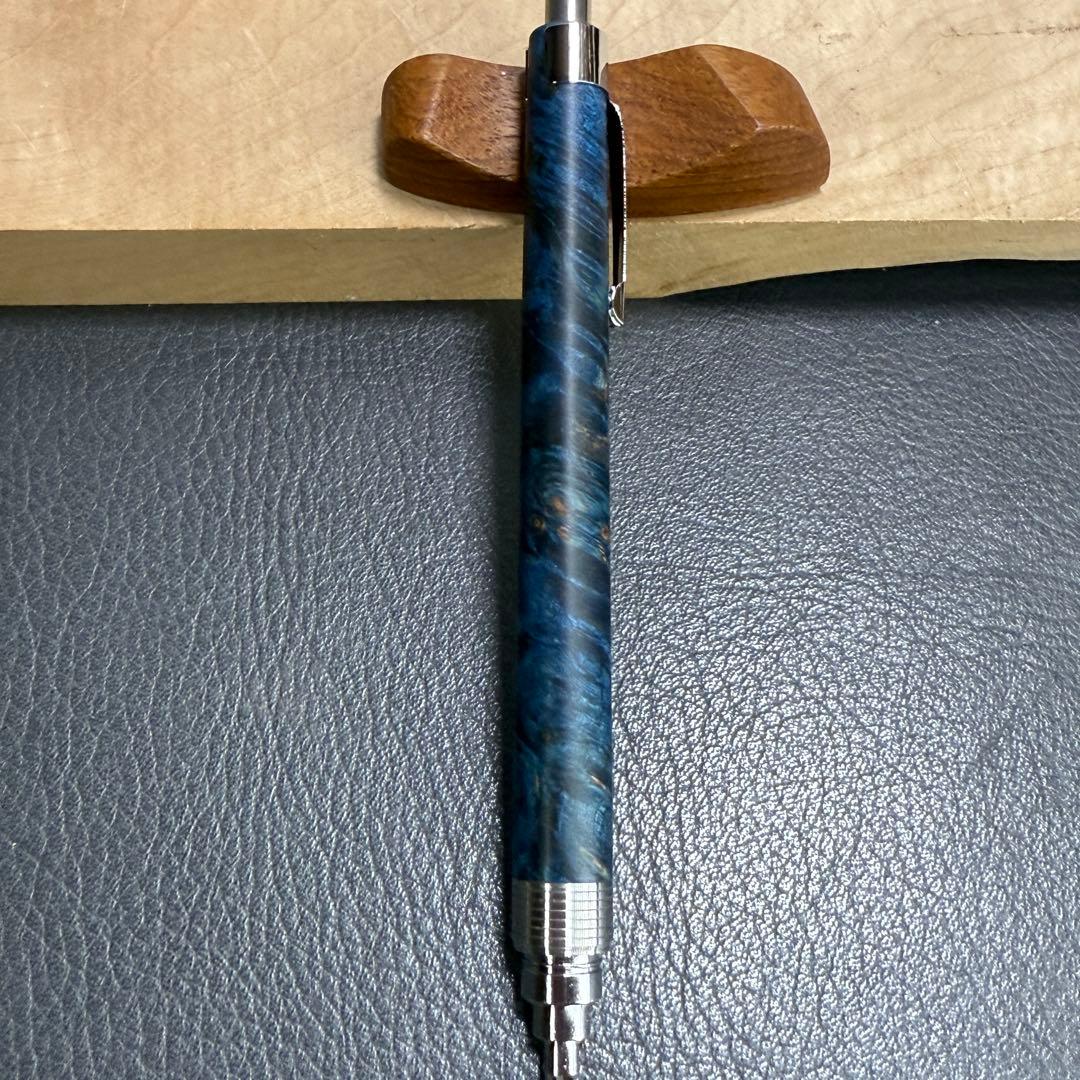 188楓瘤スタビ　木製シャーペン　最強低重心溝付き　ステンレス