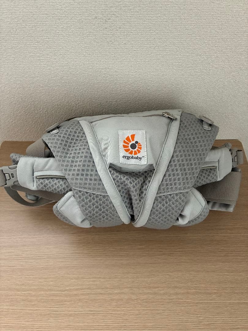 保証カード付 エルゴベビー・オムニブリーズ パールグレー
