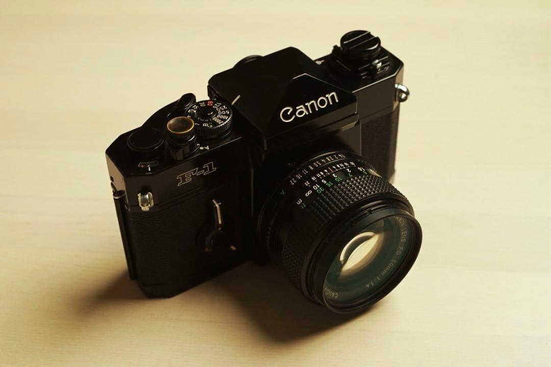 フィルム実写済み　Canon F-1 前期　レンズ5本セット