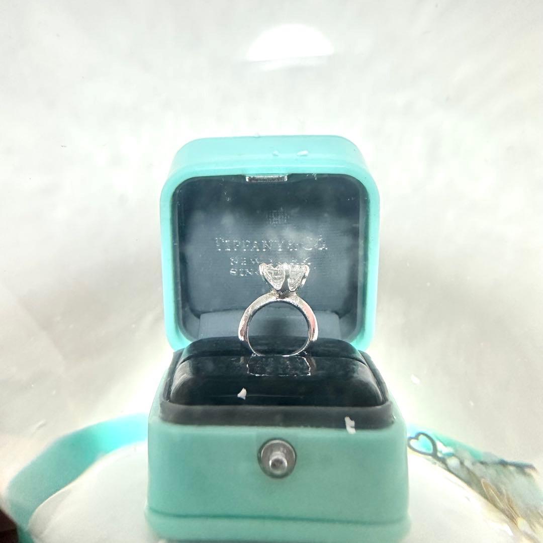 【未使用・非売品】ティファニー エンゲージリング スノードーム