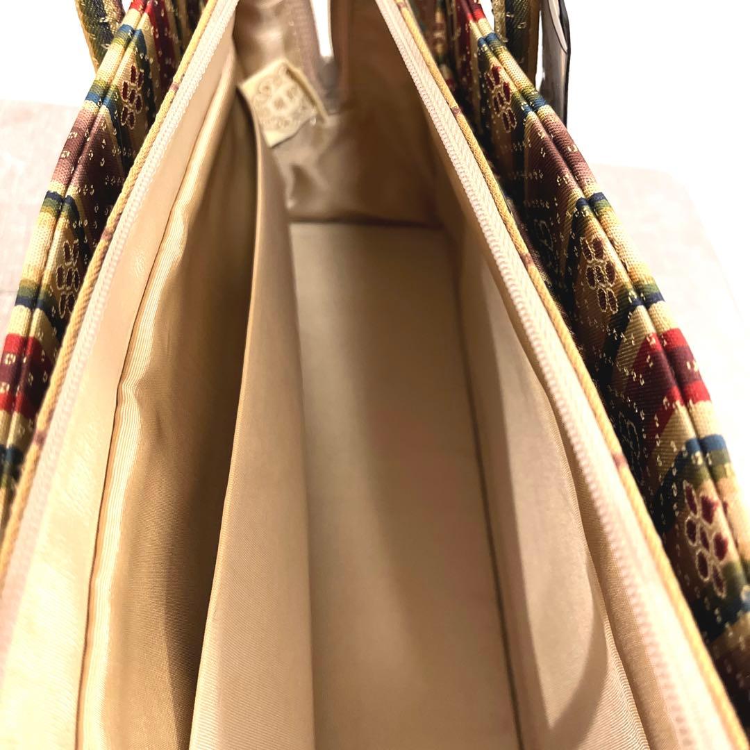 よし野　龍村美術織物　利休バッグ