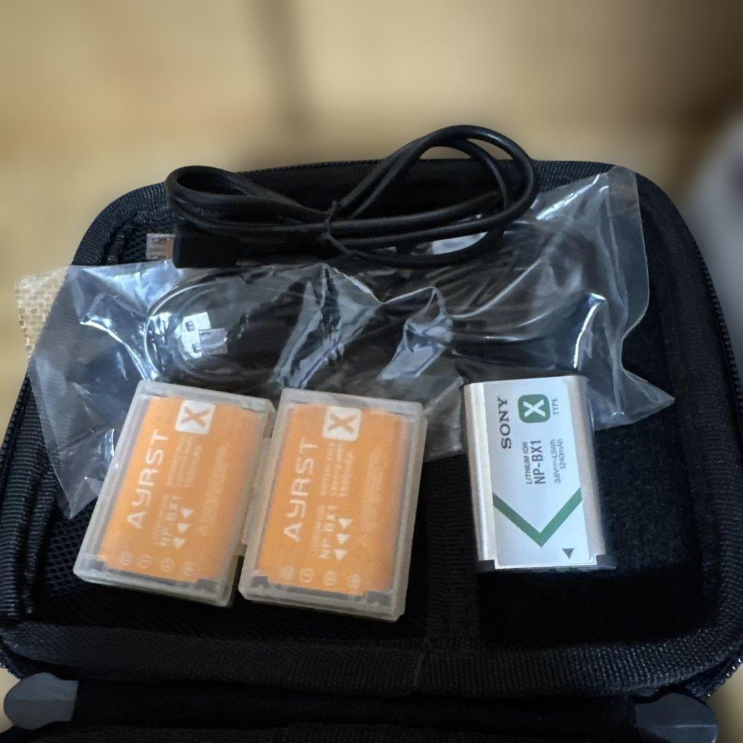 SONY サイバーショット DSC-WX800 4K 同時充電器 バッテリー3個