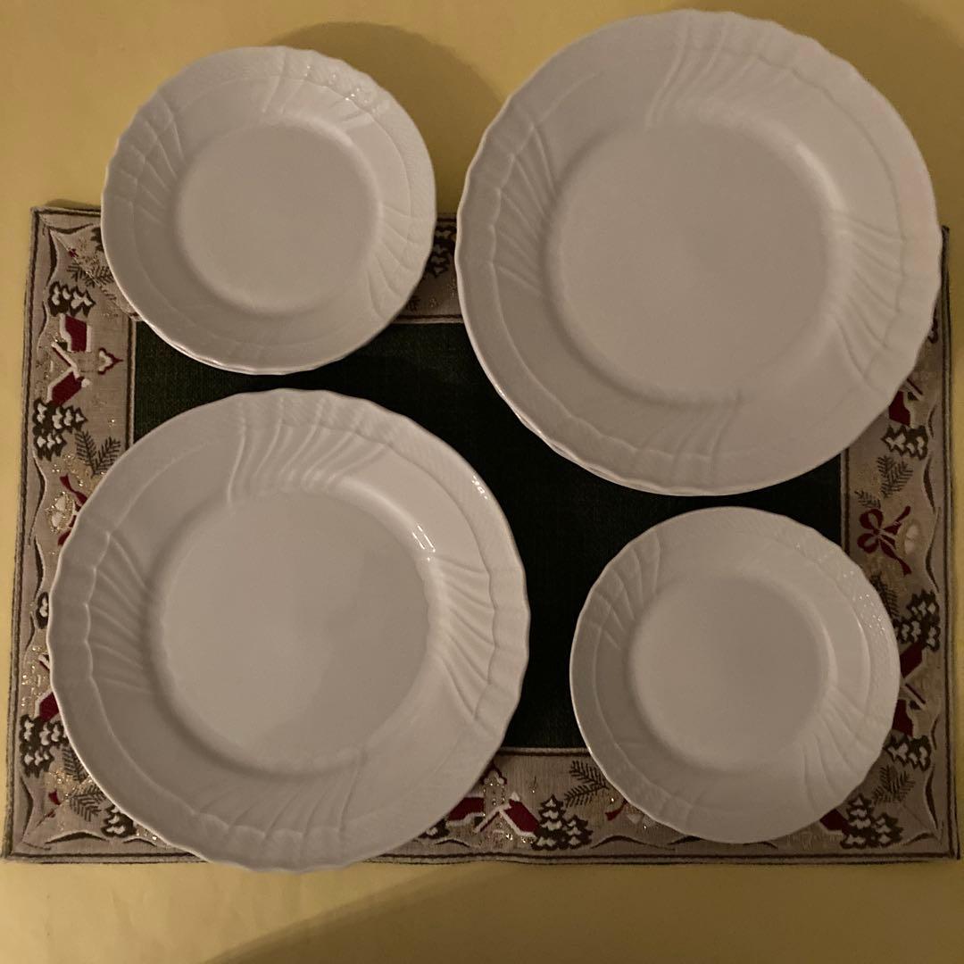 【リチャード ジノリ ベッキオホワイト】 プレート7枚