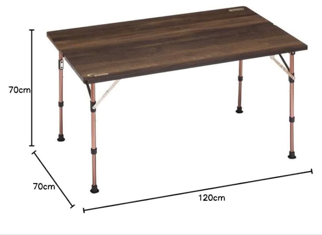 【屋外未使用品！】コールマン　コンフォートマスターバタフライテーブル120