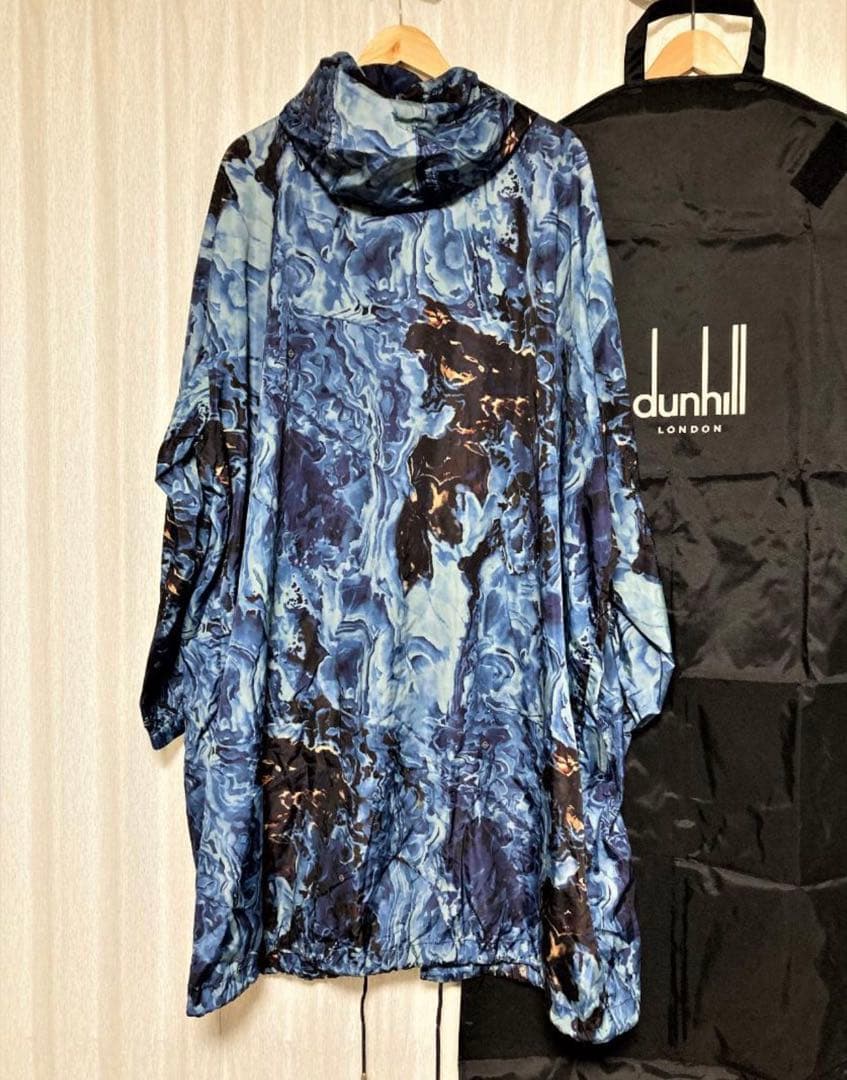 5*様 Dunhill 19SS 定価170,500 鉱石柄 ロングコート L