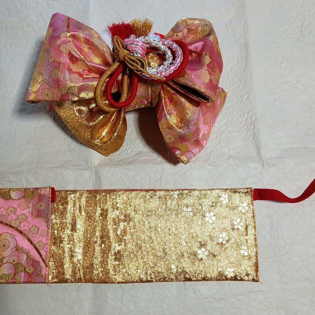 【2/2までのお値段】七五三　三歳着物・結び帯・フルセット　(25)