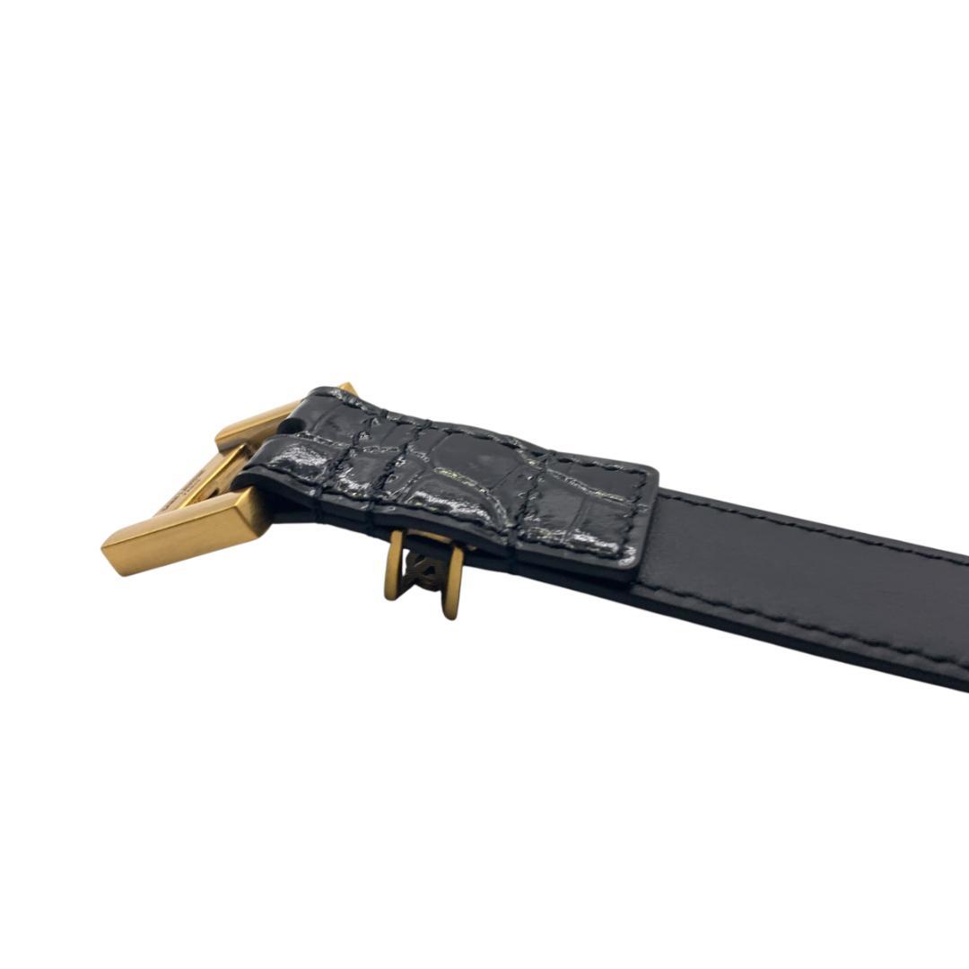 美品★YSL イヴサンローラン　細いベルト79-89cm