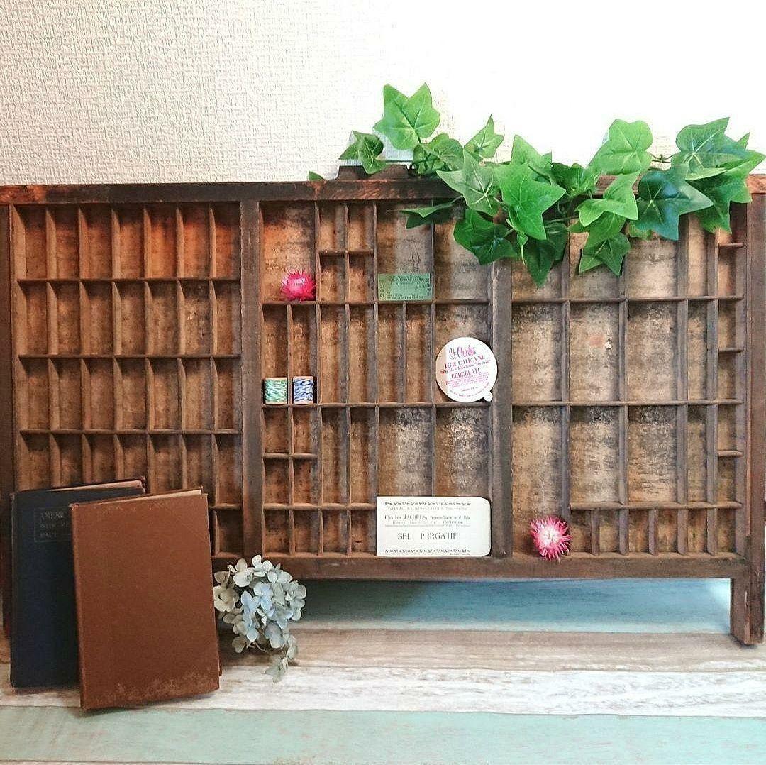 ハミルトン プリンタートレイ アンティーク 活版印刷