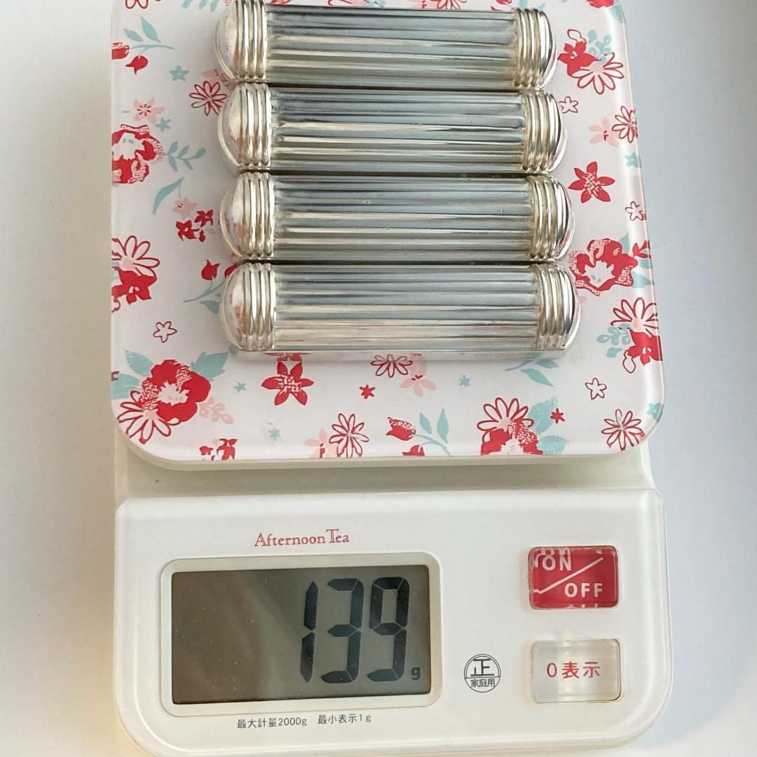 Christofle クリストフル Aria ナイフレスト 4個セット 純銀P