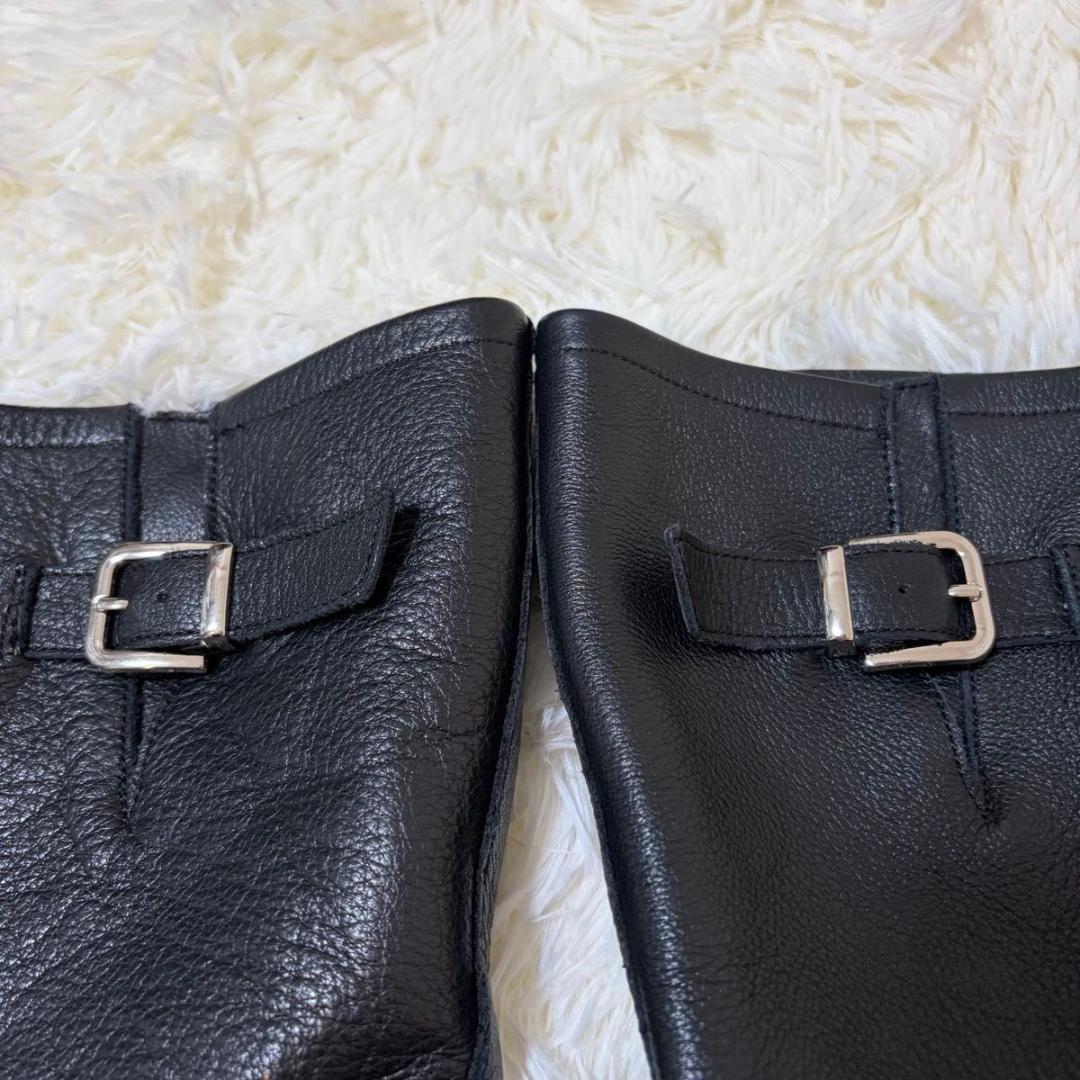 極美品✨ルタロン エンジニアブーツ トラックソール 厚底 軽量 シボ革 LL