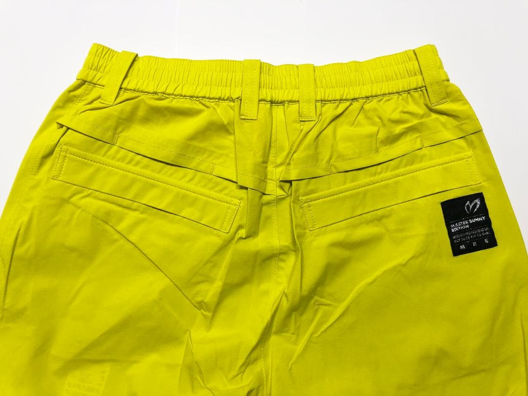○★新品未使用　マスターバニーエディション　ナイロンレインパンツ　0　イエロー