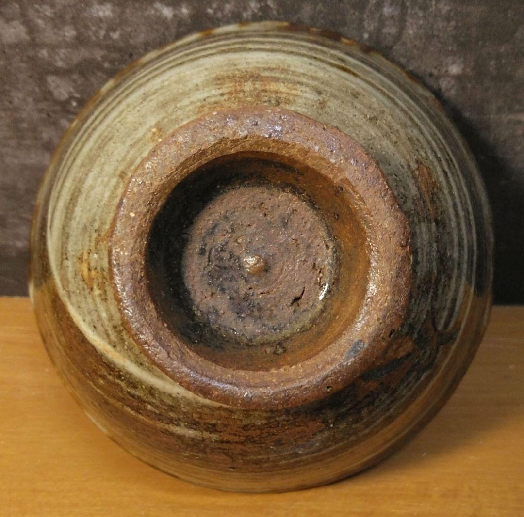 人間国宝 金城次郎 ぐい呑 栞 共箱(本人書付) 無傷 壷屋焼 やちむん 紐付箱