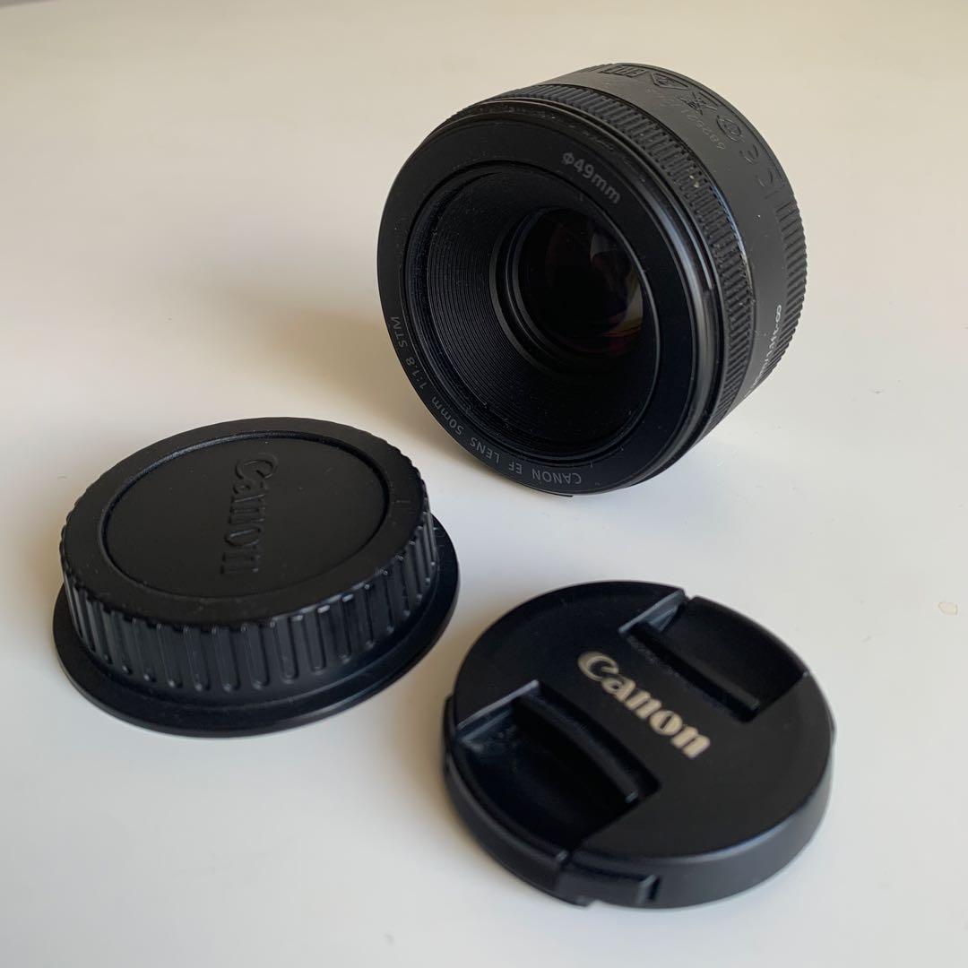 Canon EF 50mm f/1.8 STM 単焦点レンズ 0.35m