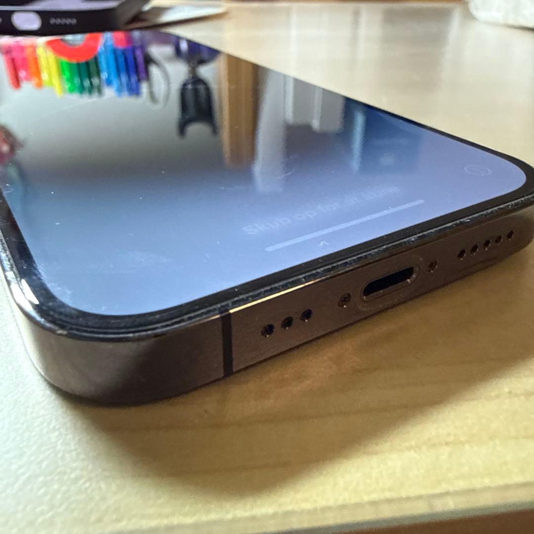 美品 Apple iPhone 14 Pro ディープパープル 128GB