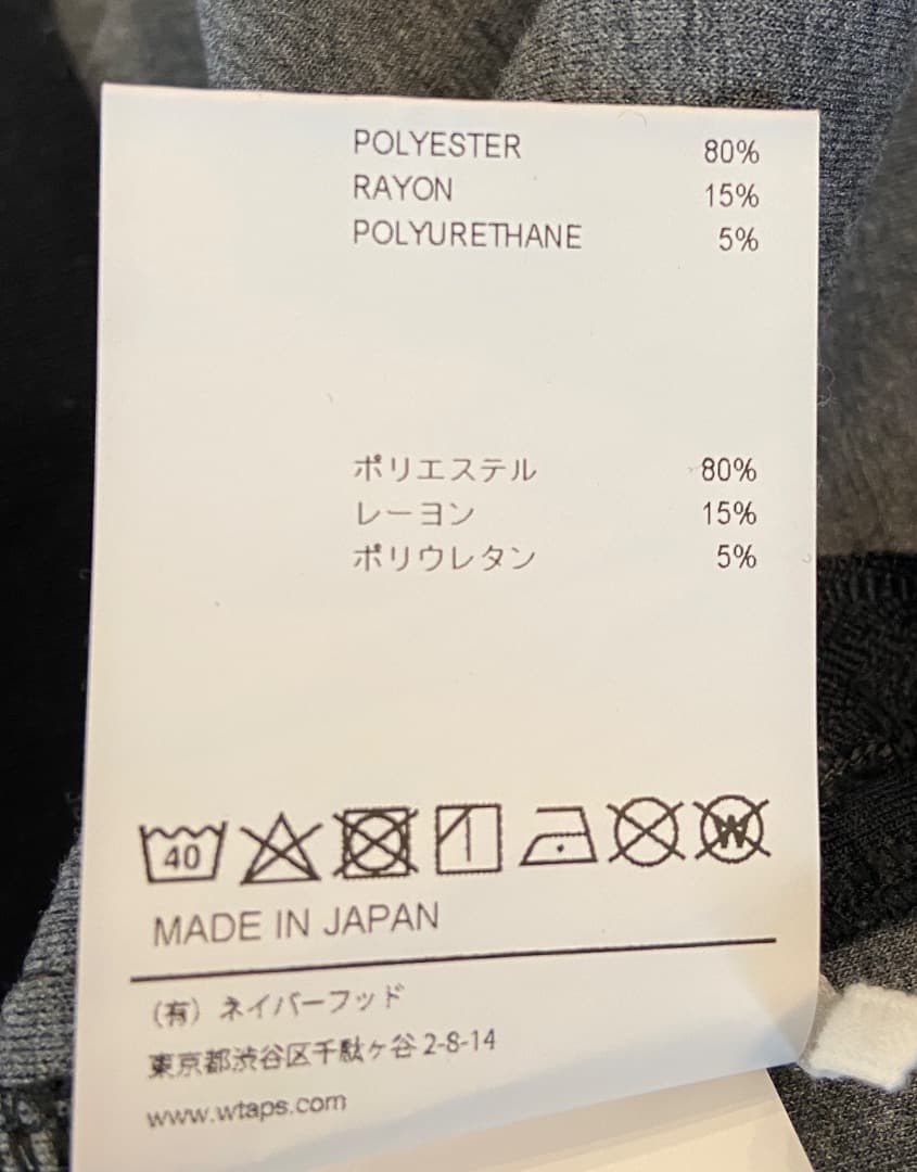 WTAPS/ダブルタップス WOUND /SWEATER /RAPO. SIGN