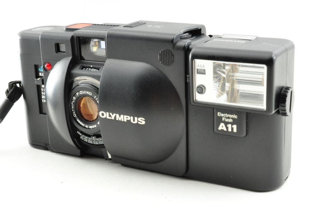 美品⭐︎動作確認済　OLYMPUS XA + A11 オリンパス　フィルムカメラ