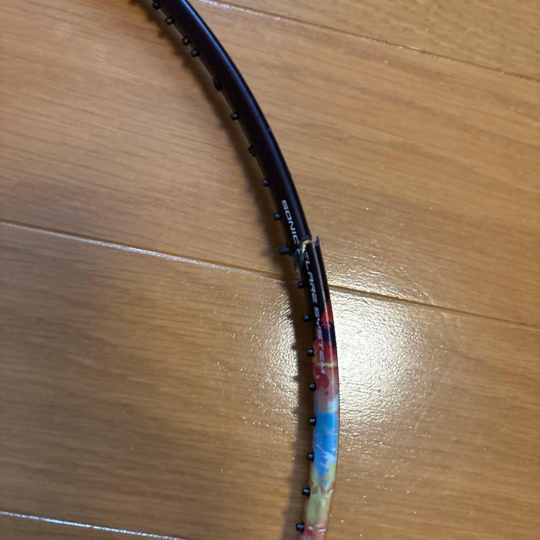 バドミントンラケット 9本セット ジャンク品