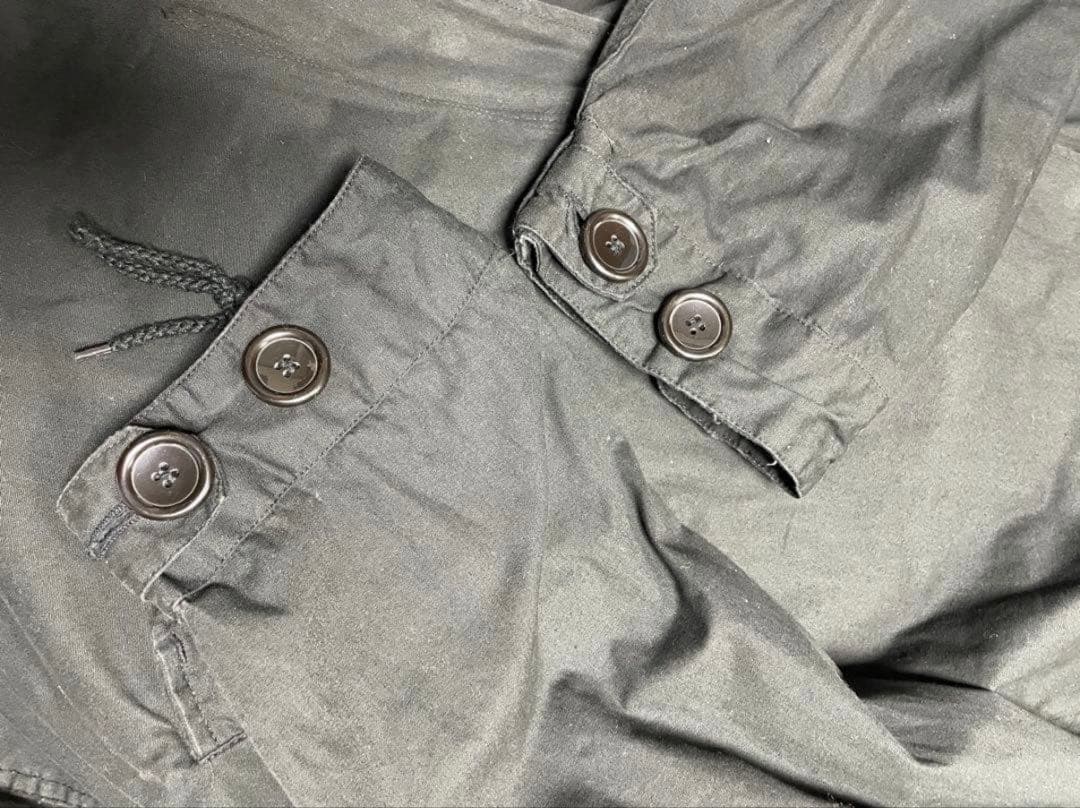 Houston 米軍M51型パーカ　モッズコート　ブラック