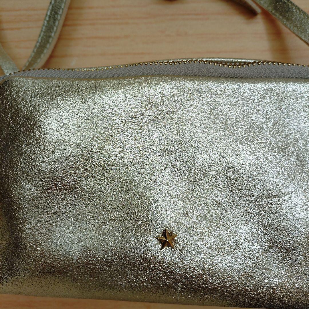 Scrap Book　スクラップブック　スタースタッズショルダーバッグ　ゴールド