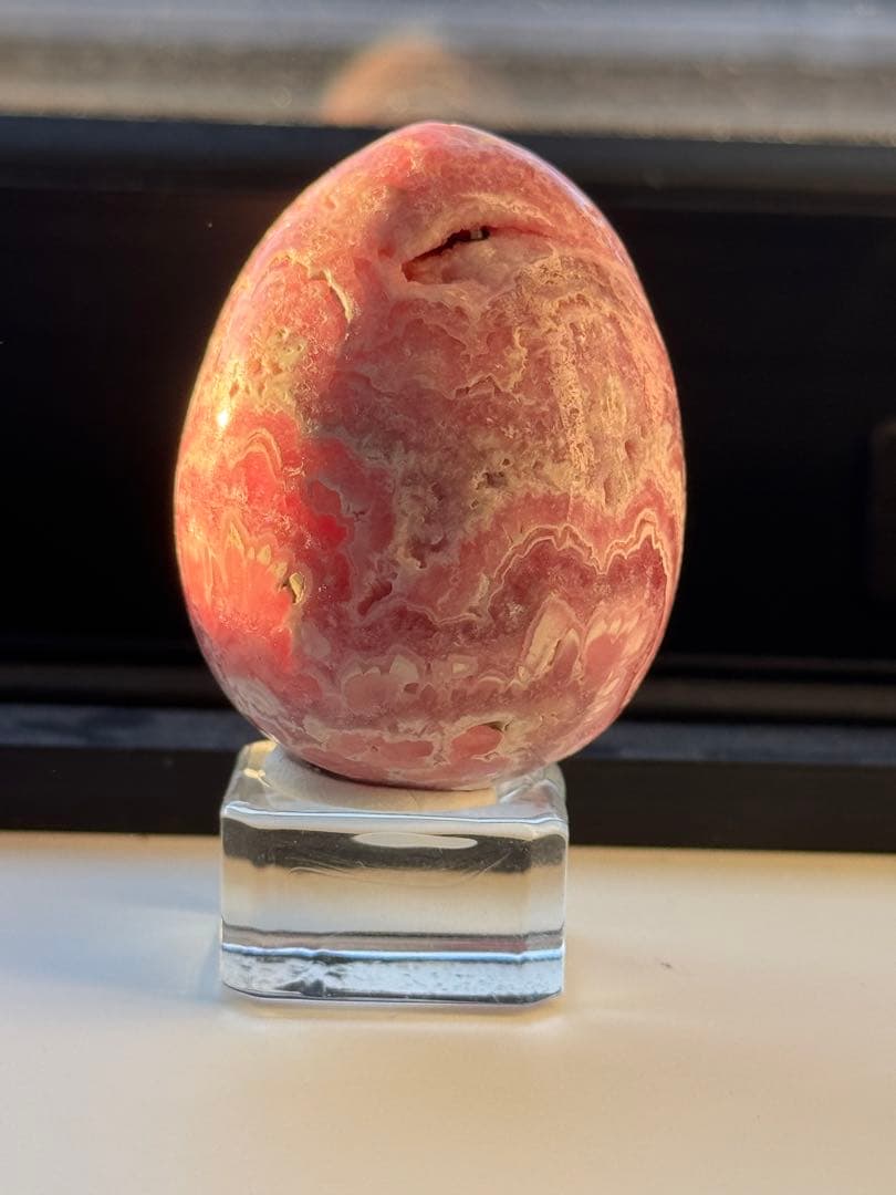 インカローズ エッグ⭐︎美発色ピンクの花模様＆キラキラ⭐︎ドゥルージー