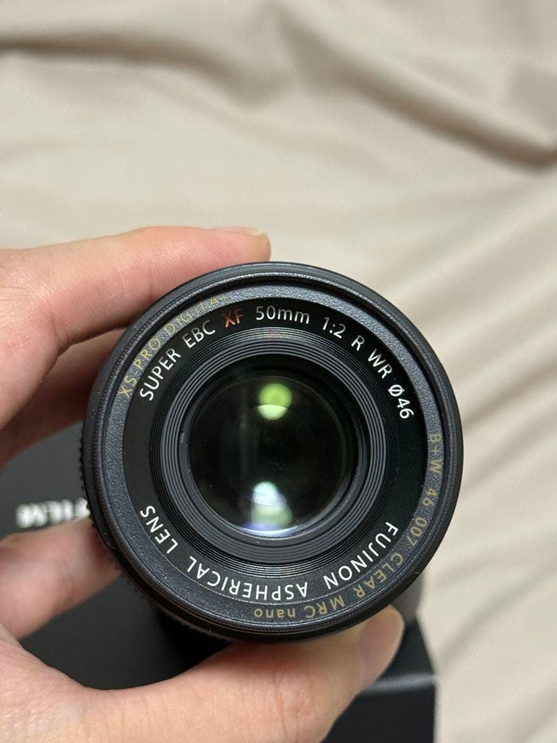 【美品】富士フイルム FUJIFILM XF 50mm F2 R WR