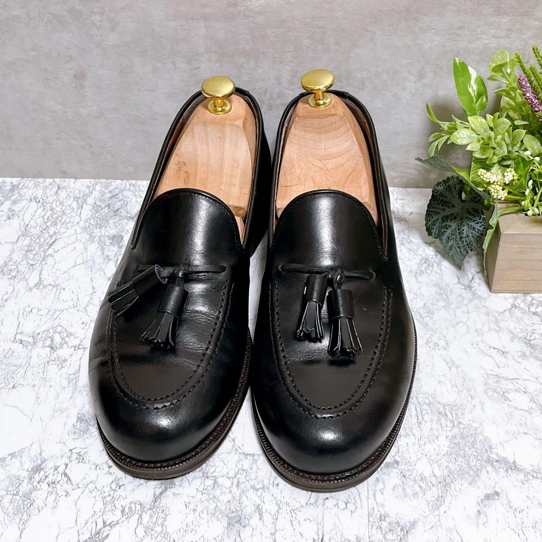 【B:MING by BEAMS ビームス】タッセルローファー 黒 8 美品