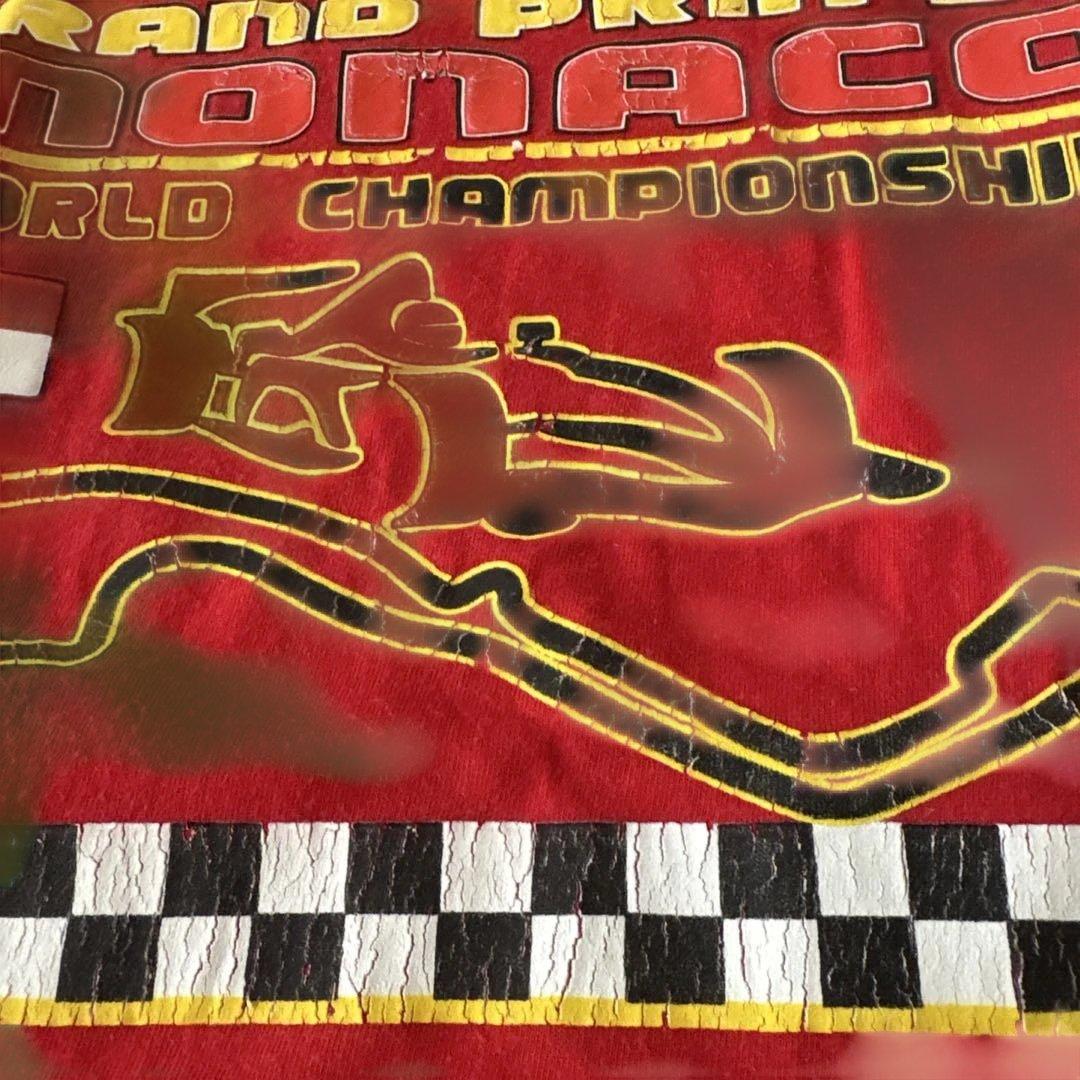 モナコグランプリ Tシャツ 赤　120サイズ