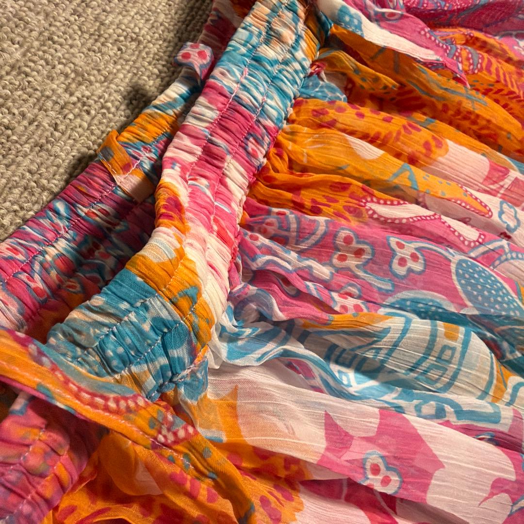 ベリーダンス Belly dance silk skirt