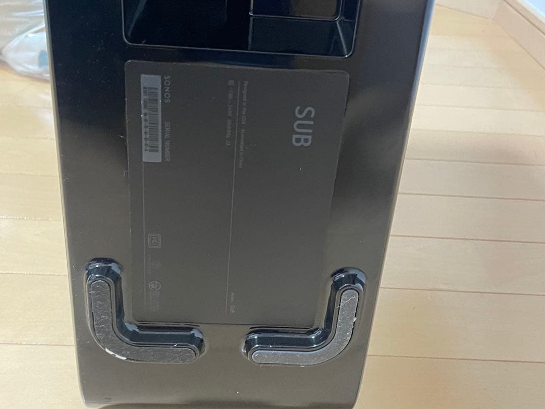 Sonos SUB サウンドバー ブラック　まとめ売り　3万円相当おまけつき