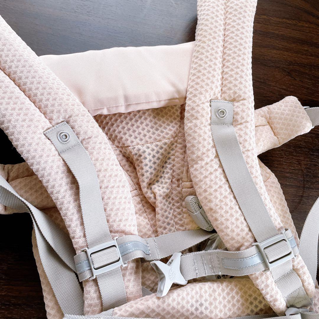 【美品】エルゴベビー オムニブリーズ 抱っこ紐 メッシュ ・ポーチ付き