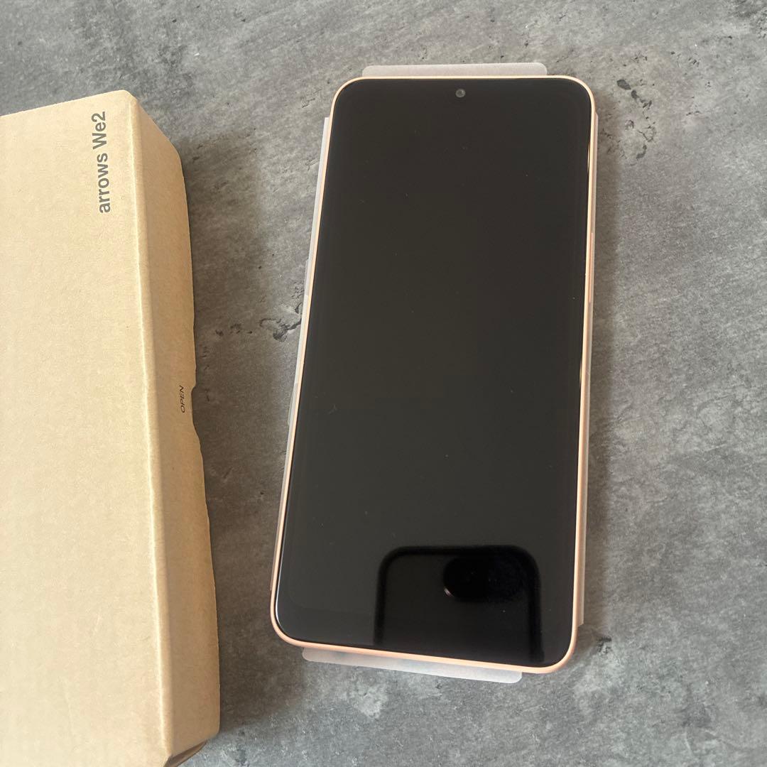 【新品未使用】arrows We12 ピンク 本体