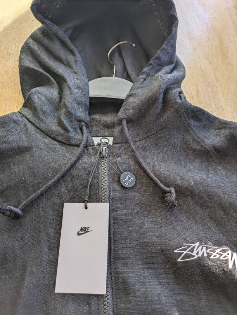 ジャケット・アウター Stussy x Nike U NRG Linen Jacket Hoodie