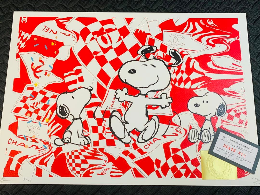 yururi様売約済み DEATH NYC ポップアート シャネルCHANEL