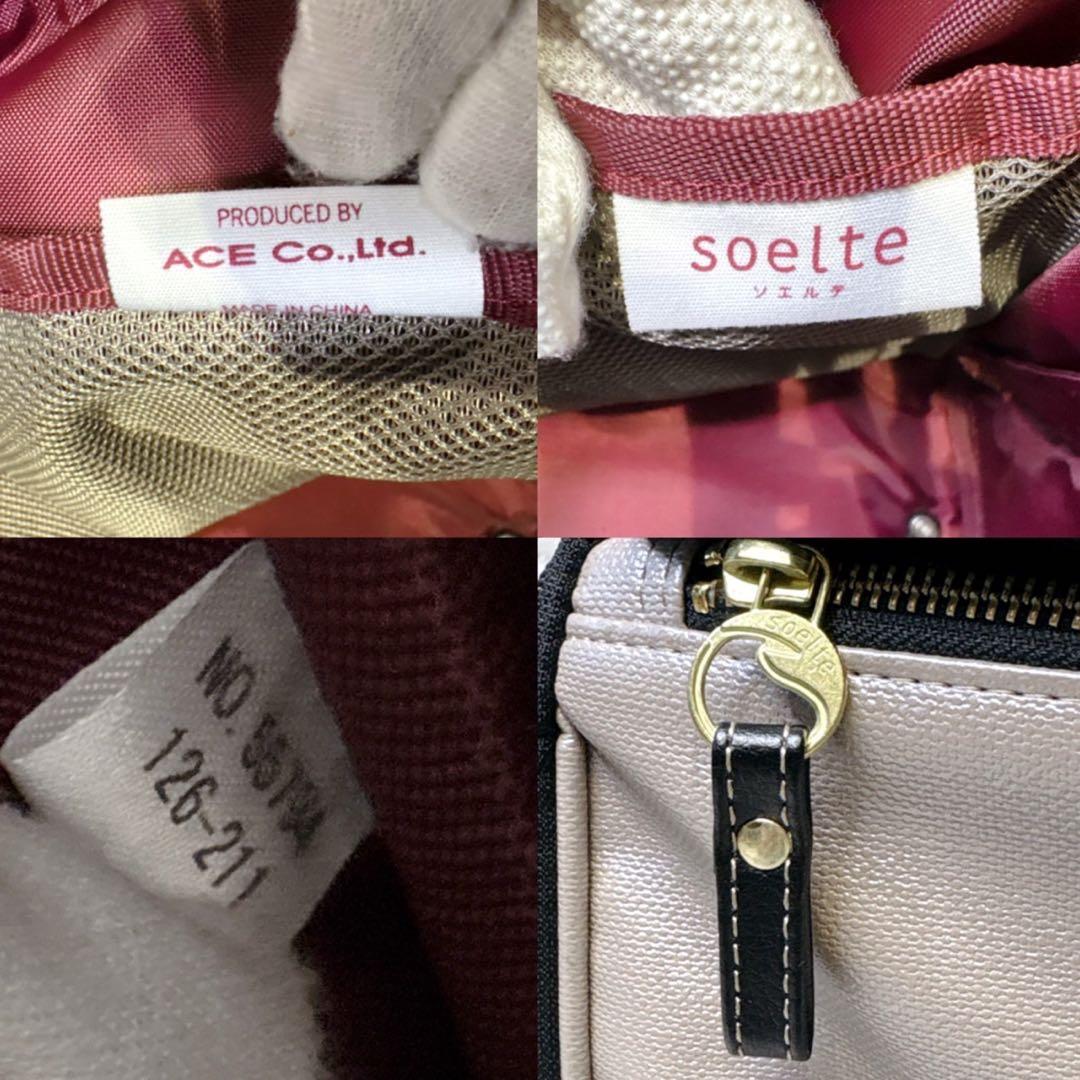 ソエルテ キャリーバッグ ソフト カランド 12L S 55794 ベージュ