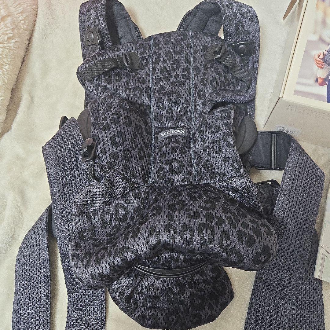 ベビービョルン MOVE 抱っこ紐 ヒョウ柄　BABYBJORN レオパード柄