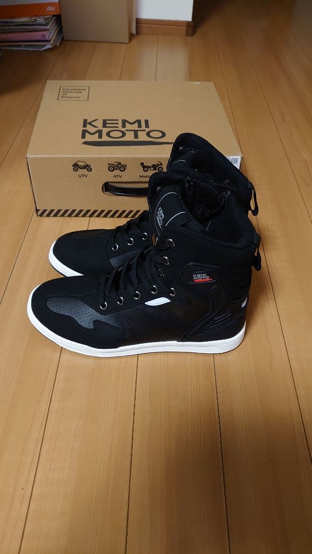 [KEMIMOTO] バイク シューズ メンズ ライディングシューズ