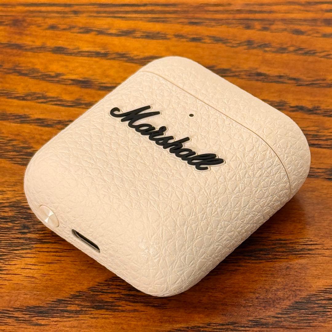 【Marshall MINOR IV】ワイヤレスイヤホン（クリーム）