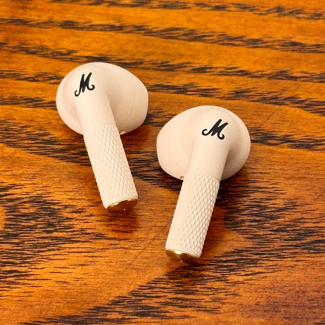 【Marshall MINOR IV】ワイヤレスイヤホン（クリーム）