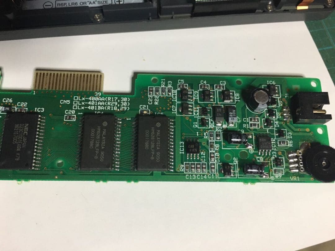 CASIO ポケットコンピュータ Z-1 、256KB増設済み　ジャンク