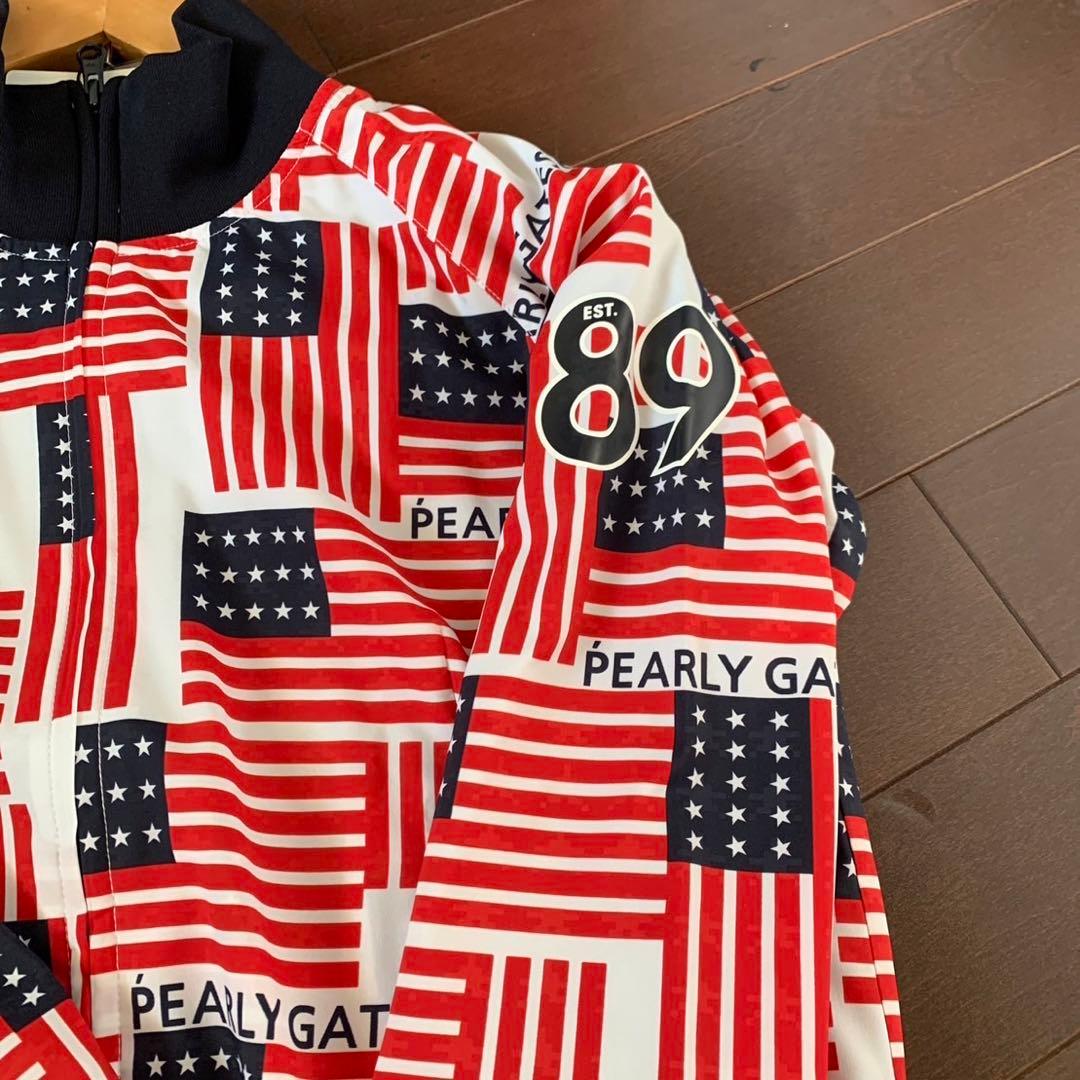 新品パーリーゲイツ星条旗柄ブルゾンサイズ1