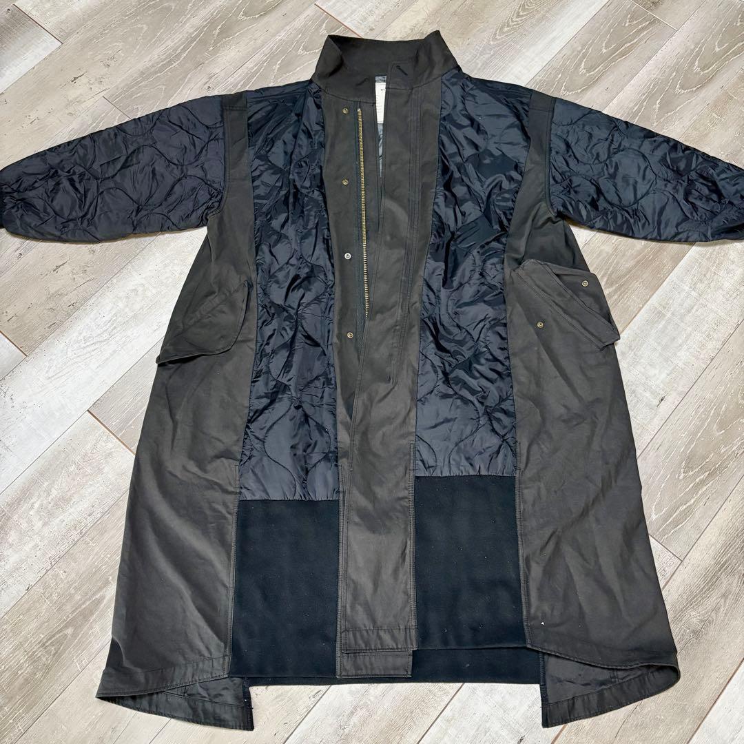 【etsinta 】エシンタ　切替マキシミリタリーコート