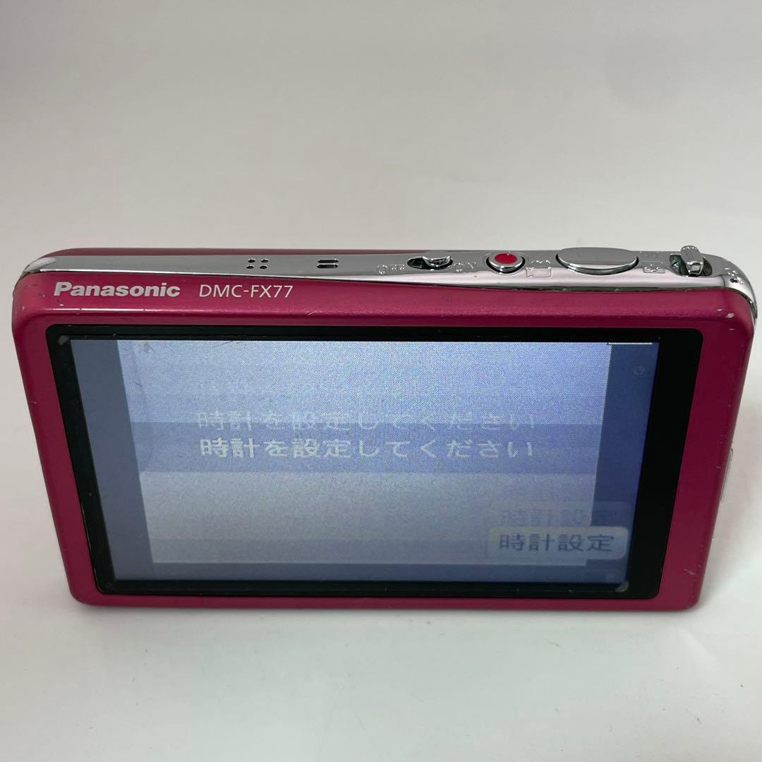 通電可【ジャンク】Panasonic LUMIX DMC-FX9 37 77