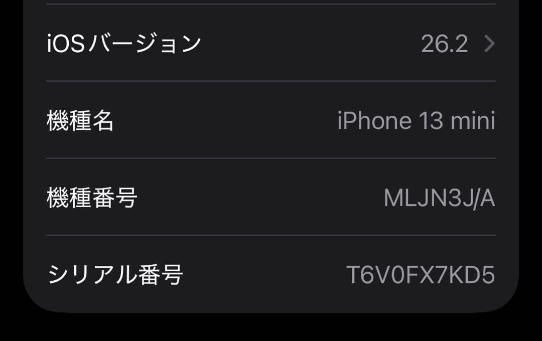 【美品】iPhone 13 mini 256GB ブルー SIMフリー